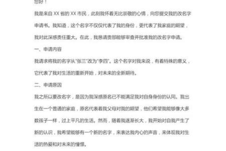 改名字程序和改名申请书都是怎样的-姓名学-华易网姓名