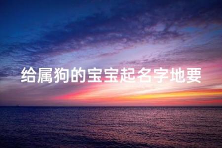 三月份出生的属狗男孩如何取名字姓名